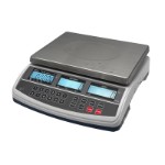 Tællevægt 3 kg x 0,1 g (d = 0,1 g) med 230x300 mm vejeplade og Li-Ion batteripakke